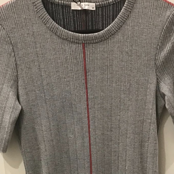 Rag & Bone- Elina Mélange Ribbed Midi Dress (NWT) - Picture 14 of 16